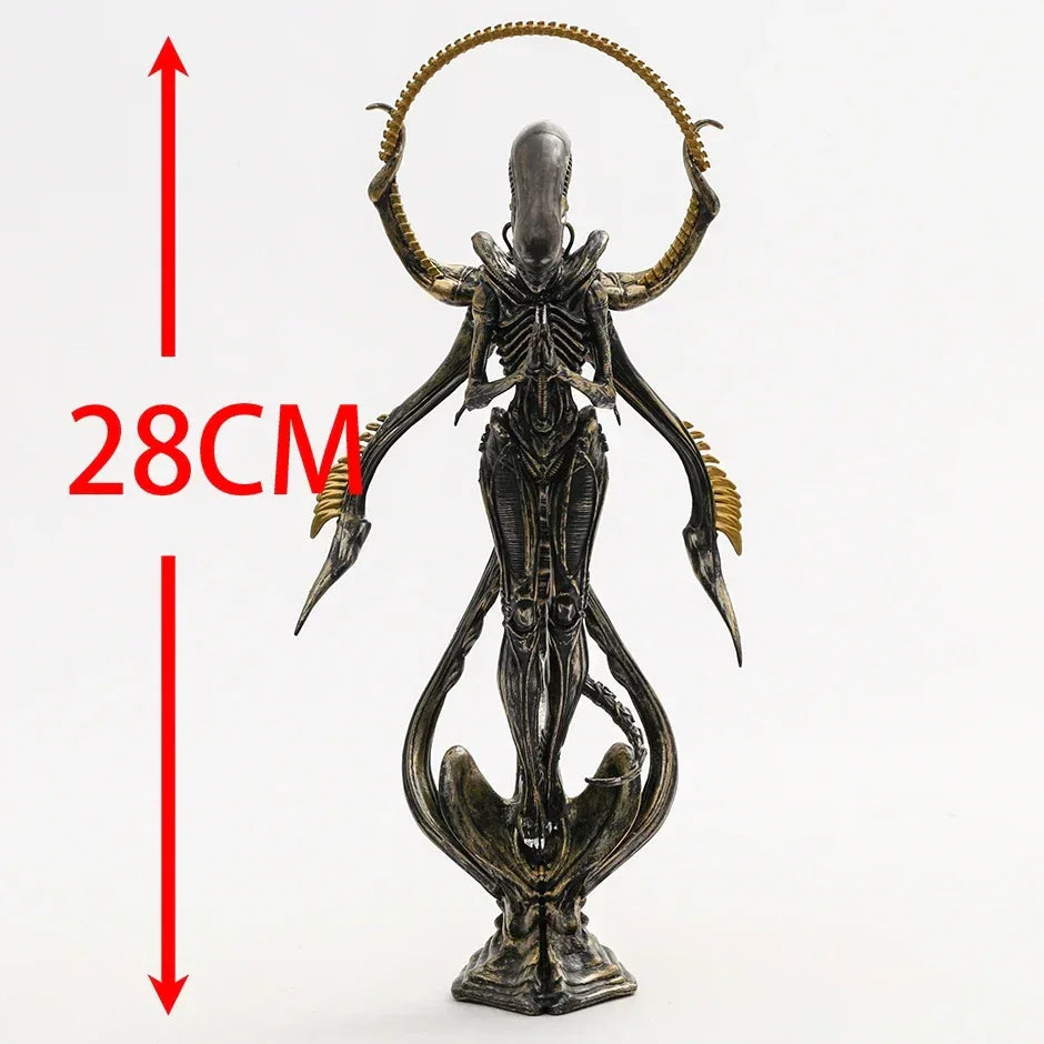 Alien Xenomorph Buddhism PVC Figure Collectible Model Toy