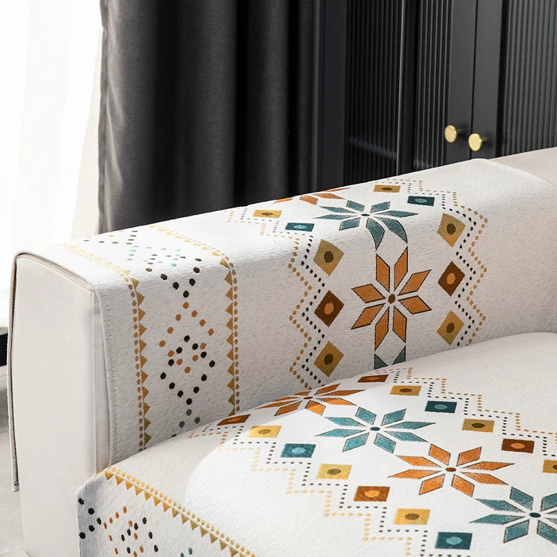 Sofa mats are universal all year round, simple and modern, pet friendly, non slip and scratch resistant, and home decoration pro