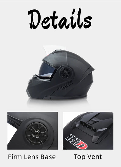 Personalised Dual Lens Flip Up Helmets Motocross Racing Modular Cascos Para Moto Men Women Fashion Full Face Motorcycle Helmet