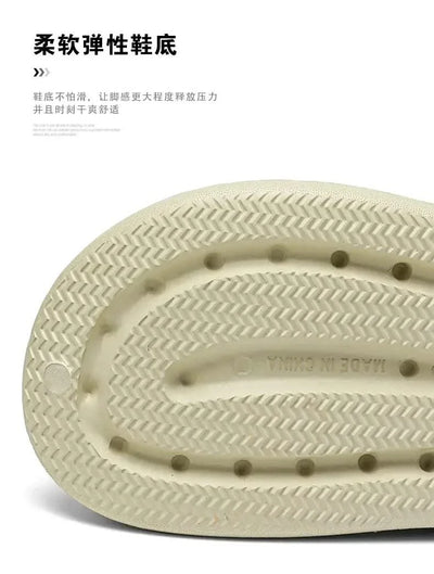 2025 New Men's Clogs Slippers Sandal Men Garden Shoes Flat Sandals Male Sneakers Outdoor Home Clogs Slides Men Summer Shoes - Elanique