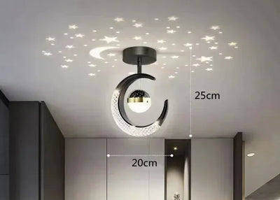 Home decor corridor ceiling light star chandelier modern living room bedroom bedside chandelier bar atmosphere decor chandelier