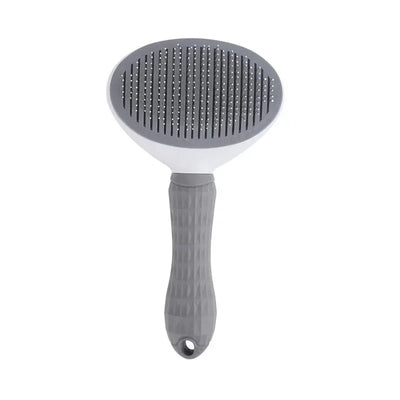 Pet Grooming Comb for Cats & Dogs, One - Click Hair Removal, Special Design, Ideal for Detangling & Shedding Control