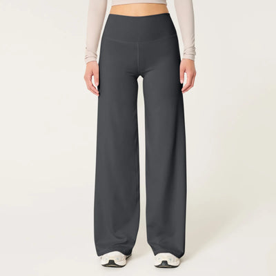 Wide Leg Pants For Women Yoga Pants High Waist Sweatpants With Pockets Stretch Pants Comfy Workout Sports Sweatpants Leggings