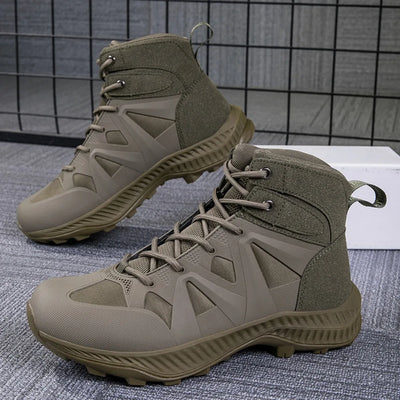 Men's Combat Boots  Boots Outdoor Hiking Shoes - Wear - resistant and Anti - slip for Hiking and Mountain Climbing