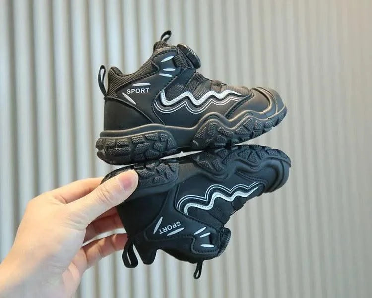 2025 New Children's Sports Shoes Boys School Unisex Versatile Kid Sneakers Fashion Non-slip Breathable Girls Causal Sneakers - Elanique