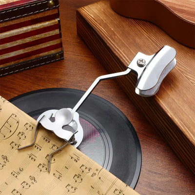 Trumpet Trombone Sheet Music Clip Trumpeter Lyre Sheet Music Clamp-On Holder Music Stand Clarinet Tenor Horn Trumpets Music Clip