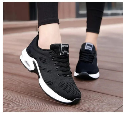 Sports Shoes for Women Spring White Breathable Casual Sneakers Summer Breathable Air Cushion Running Zapatillas Mujer Girl Shoes