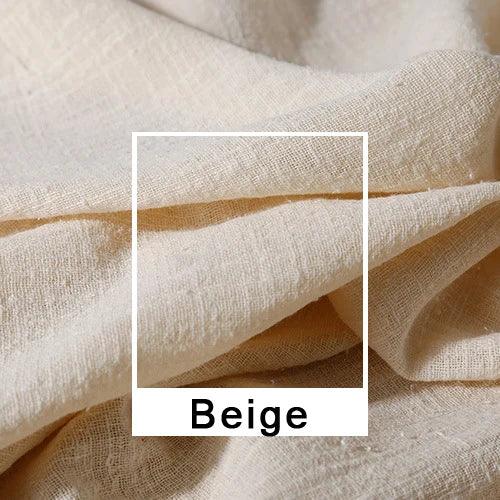 Boho Pregnant Dress Comfortable Linen Cotton One Shoulder Lace Long Sleeved Dress Photography Dress For Women