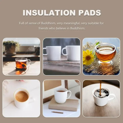 1Pc Embroidery Singing Bowl Cushion Tibetan Buddhism Craft Decoration For Hall Sound Bowl Pad Cotton Cloth Mat