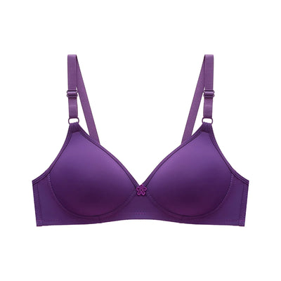 Women Seamless Bra Sexy No Wire Push Up Underwear Girls Students Breathable Thin 10 Colors Bras Female's Bra Breathable Gathered