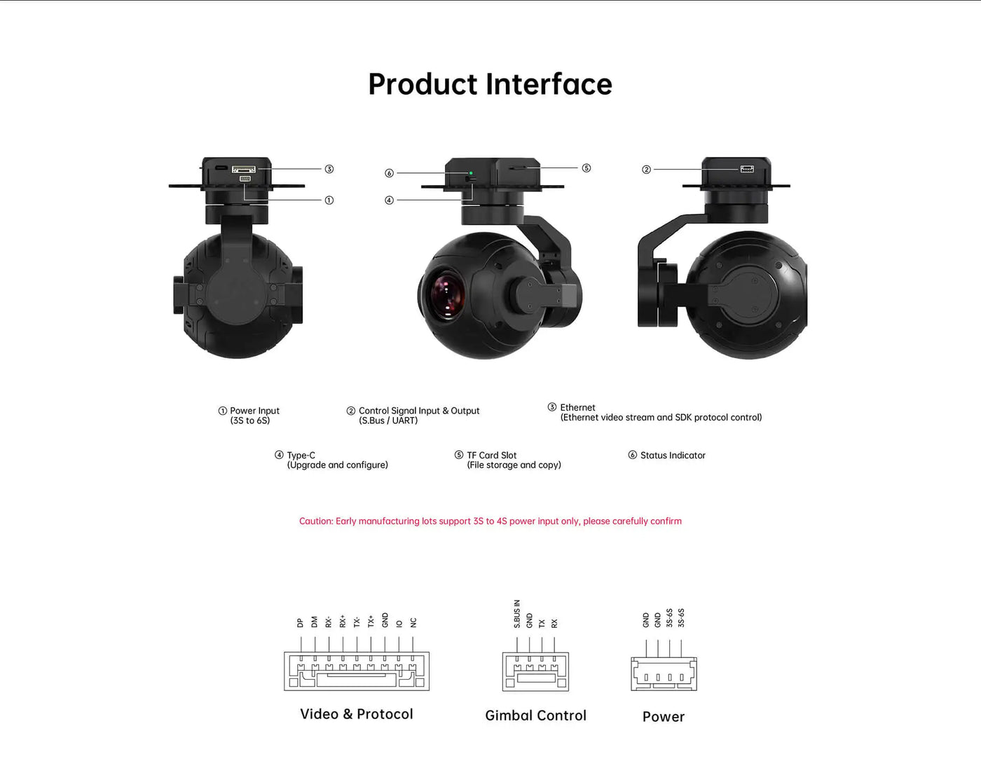 SIYI ZR10 Optical Pod QHD 30X Hbrid 10X Optical Zoom 3 Axis Gimbal Camera for UAV Drone