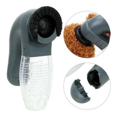 Electric Pet Hair Sucker Portable Vacuum Cleaner Fur Hair Remover Brush Cat Dog Comb Grooming Suction Device Pet Accessories