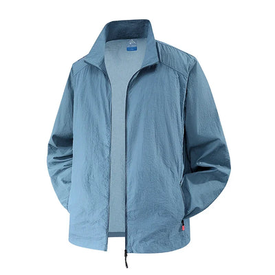 Summer Women's UPF 50+ Light Jacket Full Zip Sun Protection Coats Long Sleeve Sun Shirts for Woman Hiking Fishing Zip Pockets