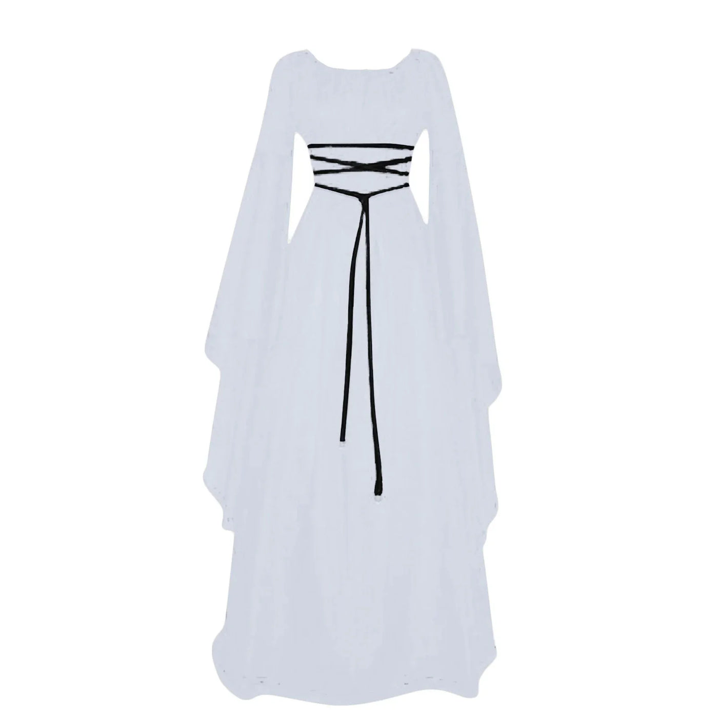 Women Dresses Vintage Medieval Cosplay Costume Ghost Witch Vampire Gothic Dress Halloween Christmas Masquerade Party Dress