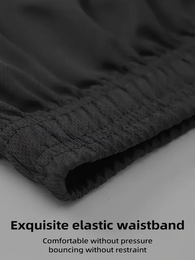 Men's Fashion Two-Piece Set Breathable Workout Tracksuit T-Shirt Shorts Comfortable Active Wear Clothing