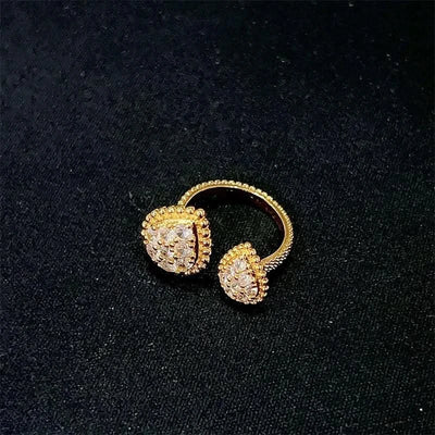Women's Drip Diamond Necklace 18K Gold Plated Elegant Gift for Her