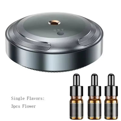 Car Fragrance Diffuser For Home Office Essential Oil Diffuser Car Air Freshener Battery Operated Scent Air Machine Accessories