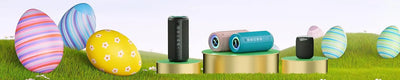 Bluetooth Speaker Wireless,IP67 Waterproof Portable Speaker with Lights,40W Loud Stereo Sound, TWS Pairing, BT5.3, Camping/Home