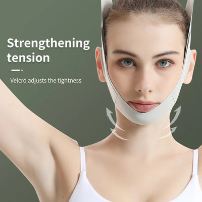 Reusable Face Slimming Bandage V Line Face Shaper Chin Cheek Lift Up Belt Facial Massage Strap Face Lifting Skin Care Tools