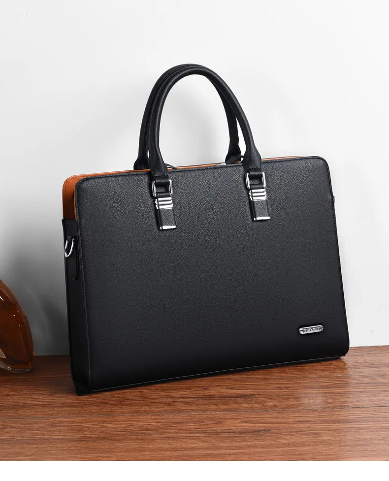 Men Business Briefcase for Husband Shoulder Bag MaLE Laptop Briefcases Bags Large Capacity Men's Handbag Bolso Grande Mujer