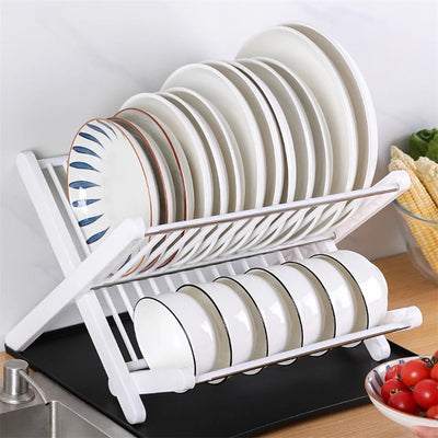 Kitchen Organizer Sink Drain Shelf Dish Drying Rack Bowl Plates Shelf Storage Drawer Desktop Adjustable Holder Home Accessories