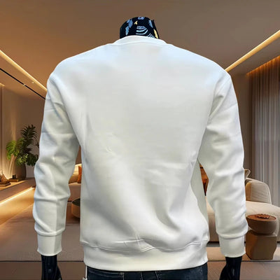 Mens Sweatshirts Hot Sales Printing O-Neck Fashion Street Tops Outdoors Man Sports Jogging Clothing Casual Pullover 2025 Autumn