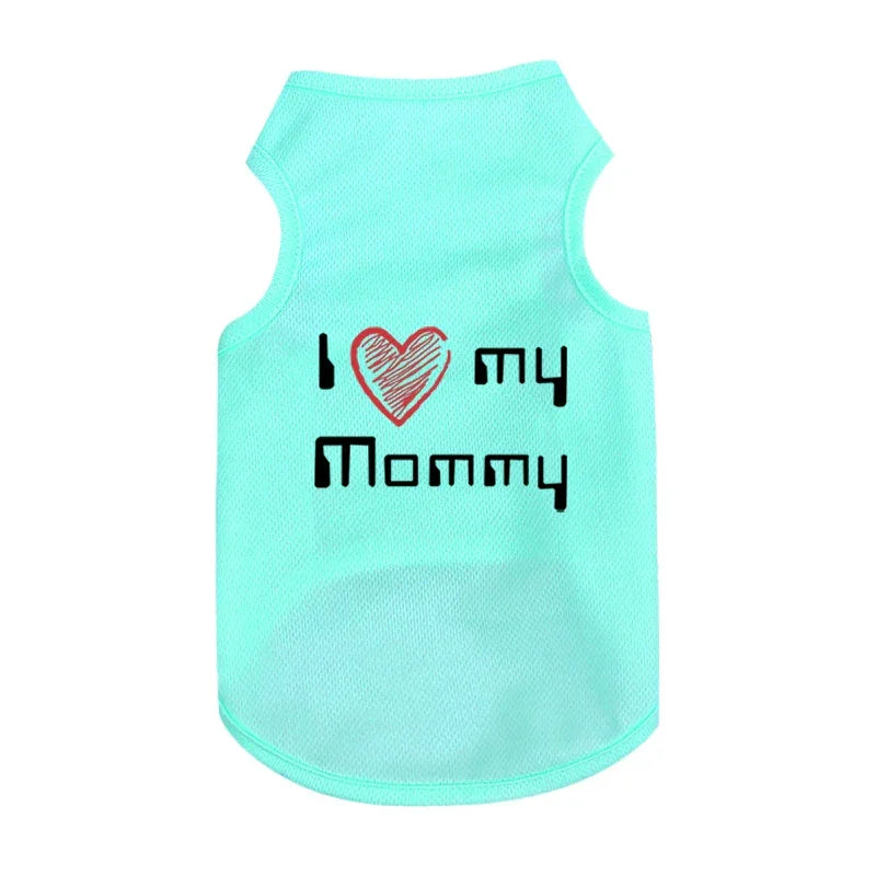 Cool summer vest for dogs and cats: soft and breathable material for pet comfort in summer