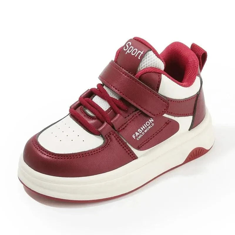 Children's Sports Shoes Spring Autumn Unisex Versatile Kids Sneakers for Girls High-top Fashion Non-slip Boys Causal Sneakers