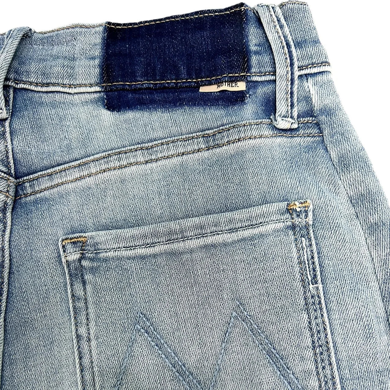 24 Spring/Summer New European and American High Waist Small O-cut Denim Pants for Women