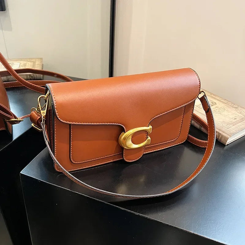 Luxury - Grade 2025 Women's Exclusive Small Square Shoulder Bag - Solid - Color Aesthetic, Niche - Style Design& Daily, Stylish