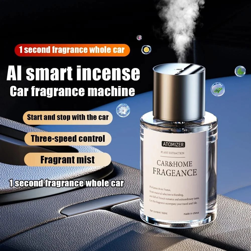 Car Mounted Fragrance Spray Perfume Essential Oil Diffuser Humidifier Intelligent Fragrance Large Capacity High Quality