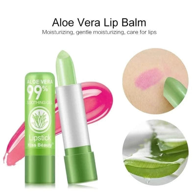 12pc/SET 3.5g Colour Changing Aloe Vera Tinted  Moisturizing Lip Balm