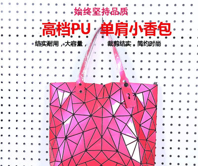 Fashion Luxury bag Women Top-Handle Bag New Designer Famous Brand Lady Shoulder Bag Bright Geometry Female Handbags Totes