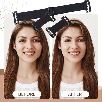 Face Lift Hair Band with Clips Invisible Facelift Stretching Straps Face Line Belt Face Slimming Bands Anti Wrinkles Makeup Tool