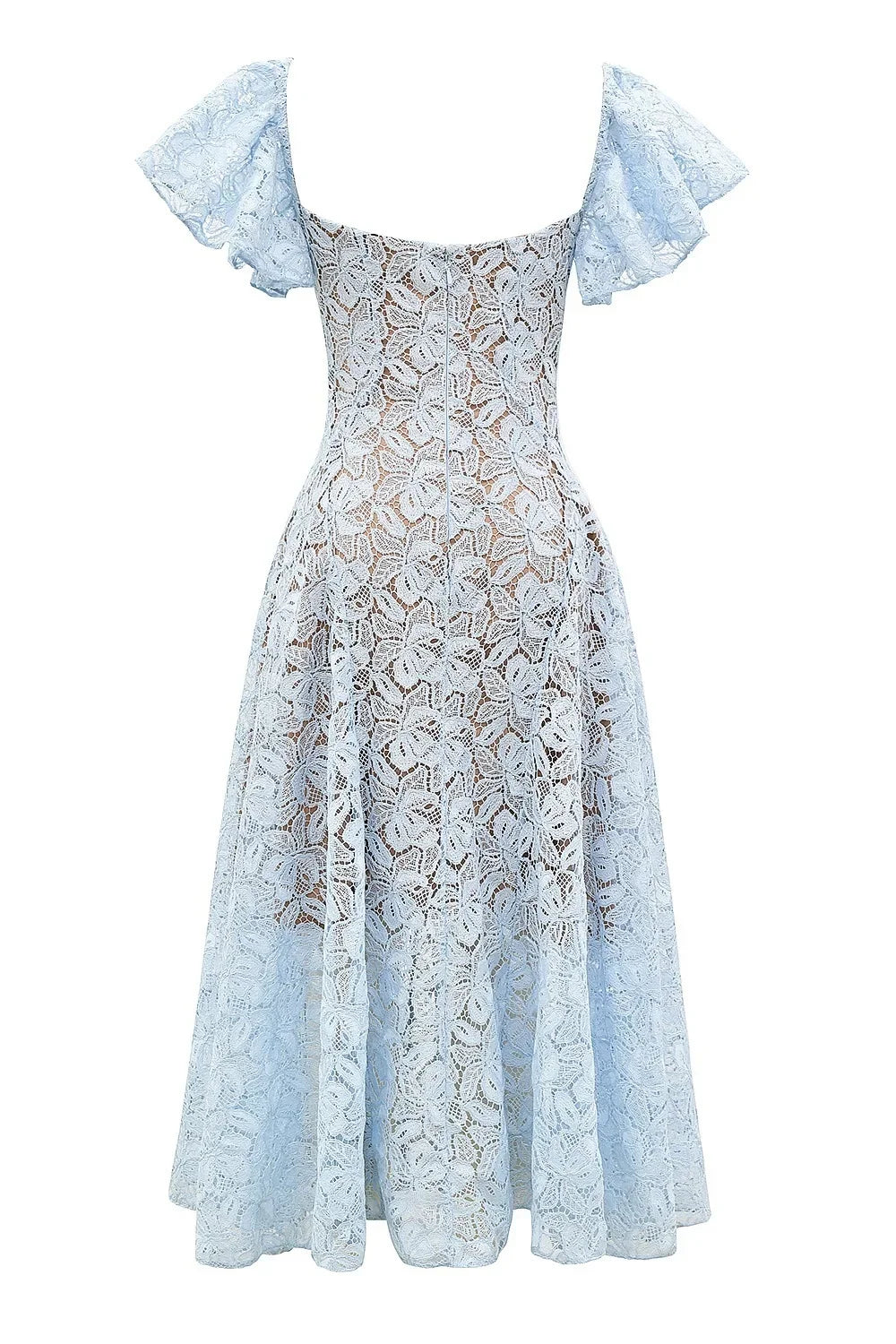 Elegant Flare Short Sleeve Flower Embroidery Long Prom Dresses Women Summer Holiday Low Cut Pleated Midi Evening Dress