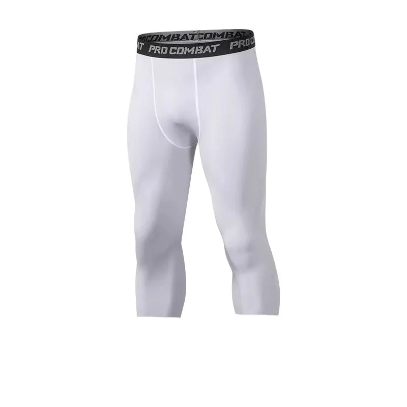 Mens Compression Pants Shaperwear Tights Cool Dry Leggings Sports Baselayer Running Athletic Workout Underwear Active Shorts
