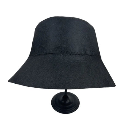 New Cute Russian Sauna Caps With Spot Printing Fashion Felt Sauna Hats with Hanging Loop