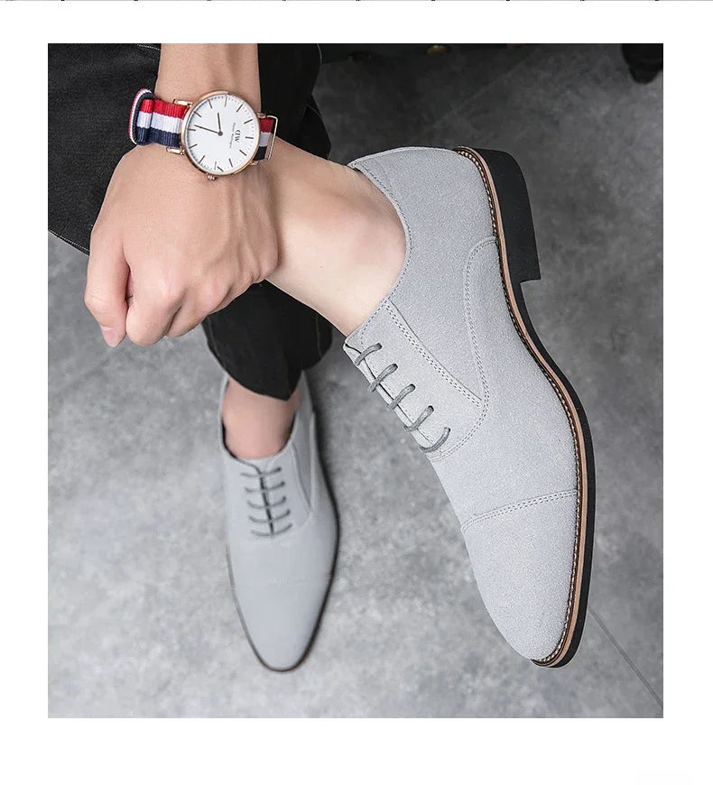 Men's Derby Shoes 2025 New Men Casual shoes  Multifunctional Comfortable Fashion Men Leather Shoes