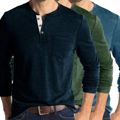 Men's Fashion Casual O Neck Long Sleeve Tops |T-Shirts| Gym | Soccer | Tees | Streetwear | Men & Teenager's Clothing