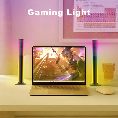 LED Light A Pair RGB Room Decor Abyss Lamp Bluetooth Ambient Night Light Desktop Mood Lighting for TV PC Gaming Backlight