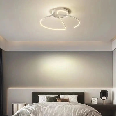 Living Room Lamp LED Chandeliers Indoor Lighting Light Fixture Kitchen Lustre Lamps White Chrome Lamp Fixture Home