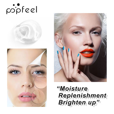 POPFEEL Silky Hydrating Color Brightening Primer - Long-Lasting Oil Control, Moisturizing Makeup Base for Flawless Application。