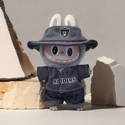Labubu is wearing a pendant Labubu key chain baby clothes, men's street-fried sweaters, and tide brand suits blythe doll clothes
