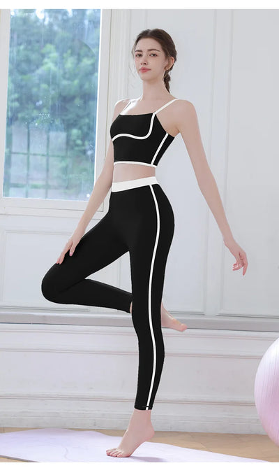European and American New Nude Breathable Back Sports Bra for Women Shock Resistant Gathering Shaping Fitness Fashion Yoga Bra