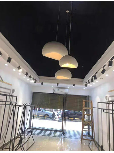 Nordic Simple Living Room Bedroom Pendant Lights Home Decor Kitchen Island Chandeliers Dining Room White Round Lighting Fixtures