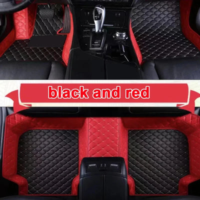 Car Mats For SEAT Alhambra MK2 7N VW VW Sharan 2011~2020 Pad Carpets Set Leather Mat Auto Floor Rugs Car Accessories