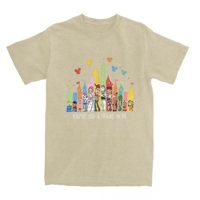 Toy Story Friends Men Women T Shirts Accessories Vintage Tees T-Shirt Cotton Christmas Present Clothing