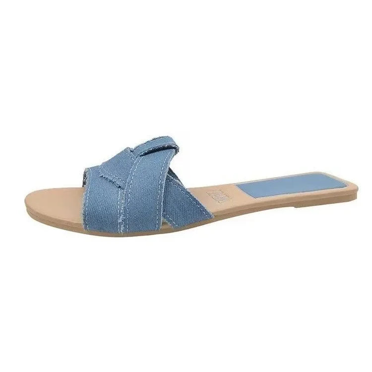 Designer Woman Flat Slippers Luxury Designer Sandals Casual Bottom Slippers Summer Women Sandals New Shoes for Women