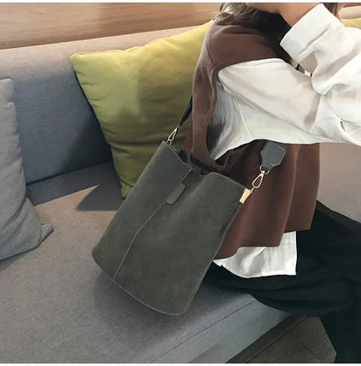Designer Handbags Ladies Bucket Bag PU Leather Shoulder Large Capacity Crossbody Bags for Women High Quality New Tote Bag