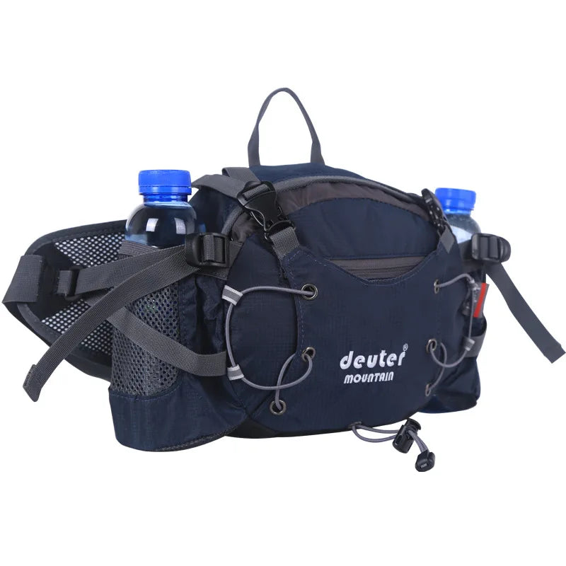 10L Sports Wais Bag Outdoor Nylon Shoulder Bag Crossbody Travel Cycling Bicycle Riding Running Handbags Climbing Men's Bags